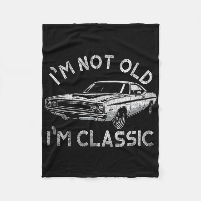 Manta Polar I&#; m Not Old I&#; m Clic Funny Mens Navidades Gi (Anverso)