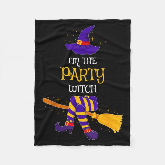 Manta Polar I’m The Party Witch Family Matching Costume Hallow (Anverso)