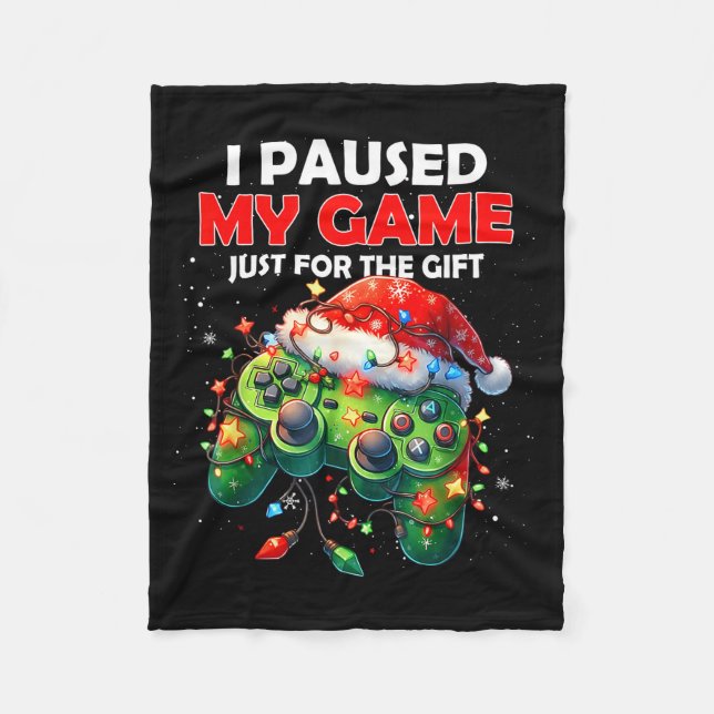 Manta Polar I Paused My Game Just For The Christmas Video Game (Anverso)
