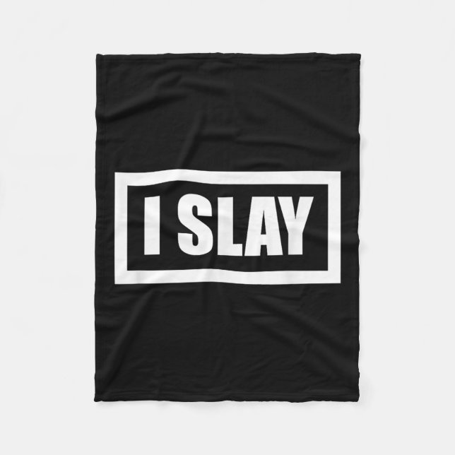 Manta Polar I Slay Guay Chica Graphic Empowerment Cotes (Anverso)