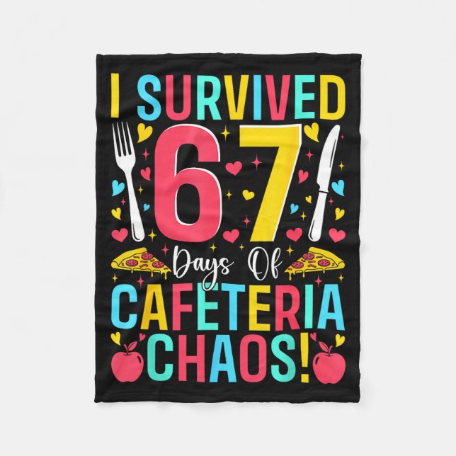 Manta Polar I Survived 67 Days Of Cafeteria Chaos Lunch Lady S (Anverso)