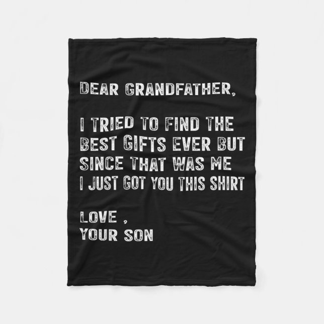 Manta Polar I Tried To Find The Funny Grandfather Day Mens  (Anverso)