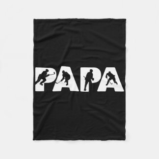 Manta Polar Ice Hockey Papa Funny Dad Ice Hockey Dad 