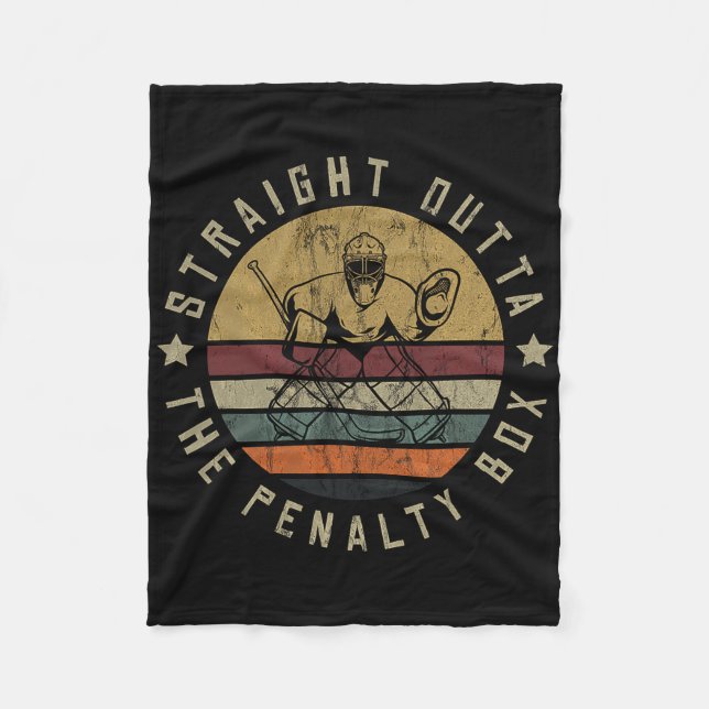 Manta Polar Ice Hockey Player Goalie Jersey Puck Face Mask Tea (Anverso)