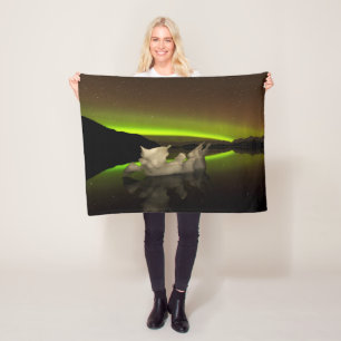 Manta Polar Iceberg Aurora