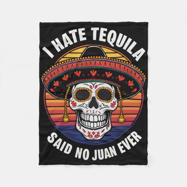 Manta Polar Ich He Tequila Mexicano Cinco De Mayo  (Anverso)