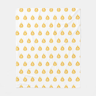 Manta Polar Icono de llama de fuego minimalista Gráfico estéti