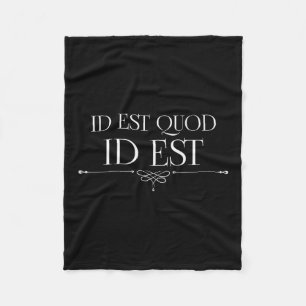 Manta Polar Id Est Quod Id Est Es Lo Que Es La Cita Romana La