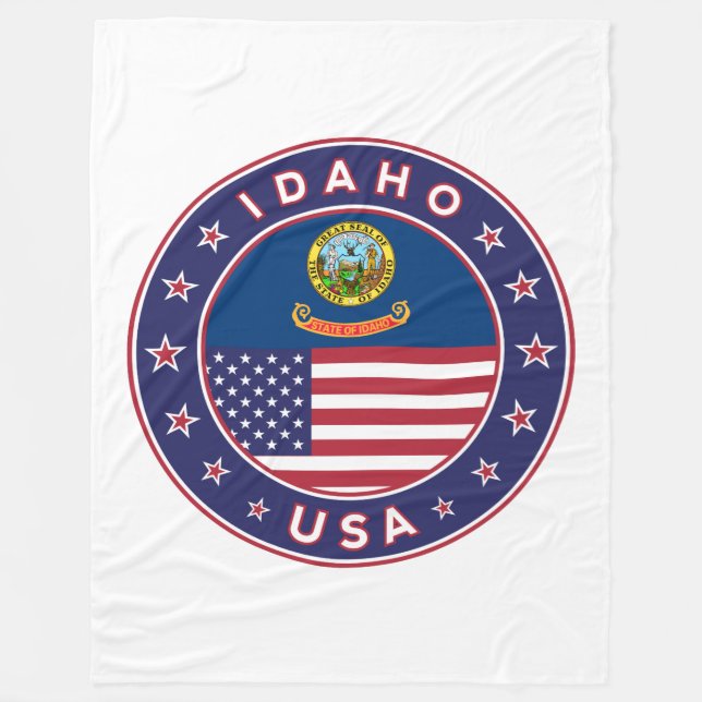 Manta Polar Idaho (Anverso)