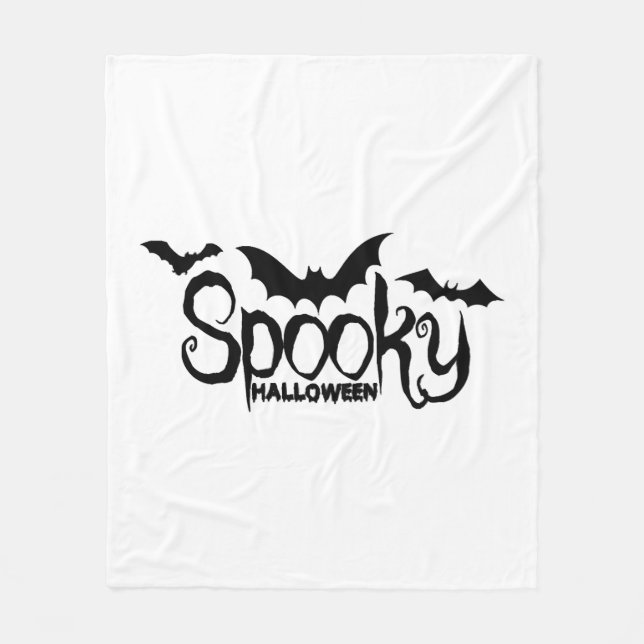 Manta Polar Ideas de fiesta de Halloween  Halloweentee   (Anverso)