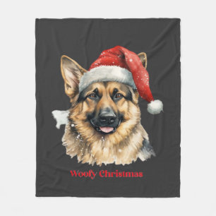 Manta Polar Ideas de regalos de Navidad para perros pastor ale