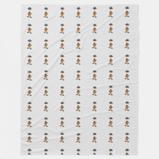 Manta Polar Iggy el chico invisible (Anverso)