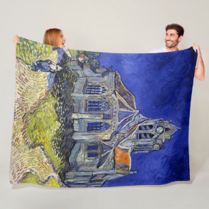 Manta Polar Iglesia de Auvers, Van Gogh