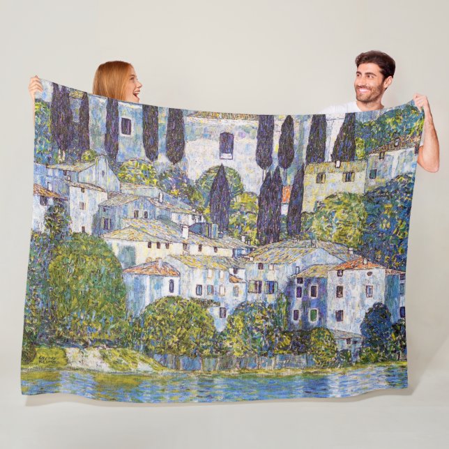 Manta Polar Iglesia de Cassone, Gustav Klimt (In situ)