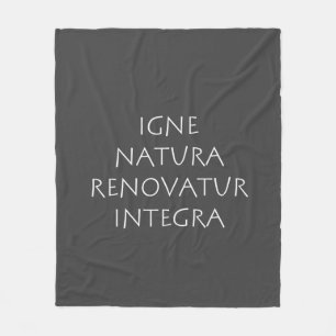 Manta Polar Igne natura renovatur integral