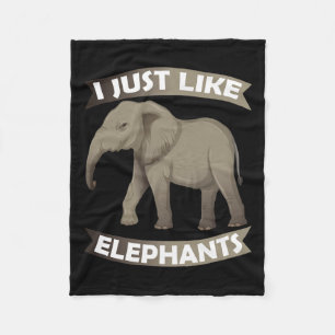 Manta Polar Igual que los elefantes Zoo Circus Elephant Conser