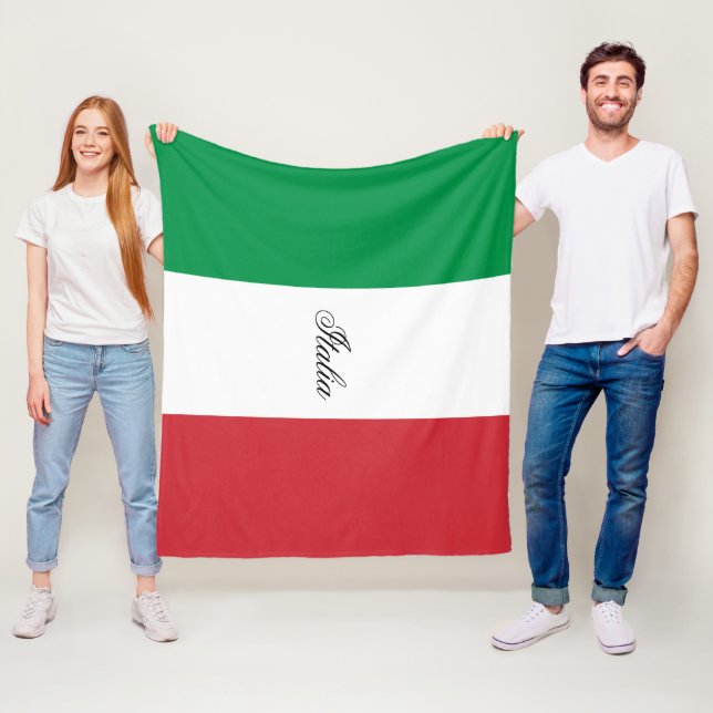 Manta Polar Il Tricolore - La bandera de Italia (In situ)