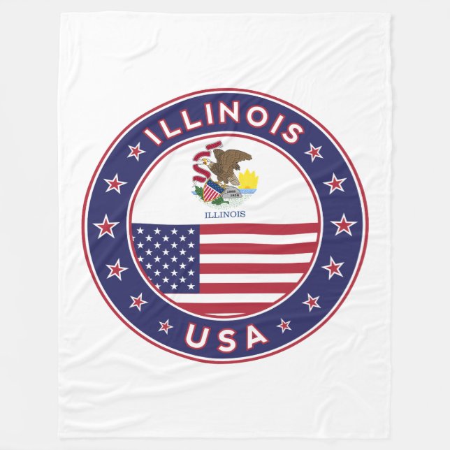 Manta Polar Illinois (Anverso)