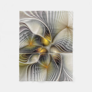 Manta Polar Ilusión óptica abstracta fractal 3D con profundida