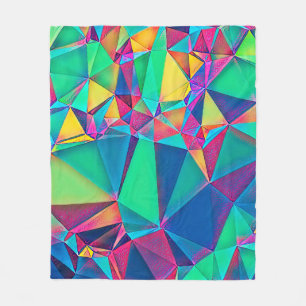 Manta Polar ilustracion 3D. Fondo abstracto de moda. Color