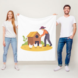 Manta Polar Ilustración de arte de agricultura