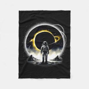 Manta Polar Ilustración de ciencia del planeta del eclipse esp