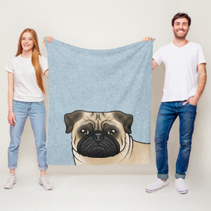 Manta Polar Ilustración de dibujos animados de la cabeza de un