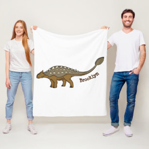 Manta Polar Ilustracion de dinosaurios blindados de Ankylosaur