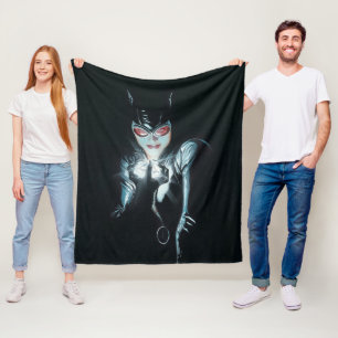 Manta Polar Ilustración de la portada de Batman Catwoman Caras