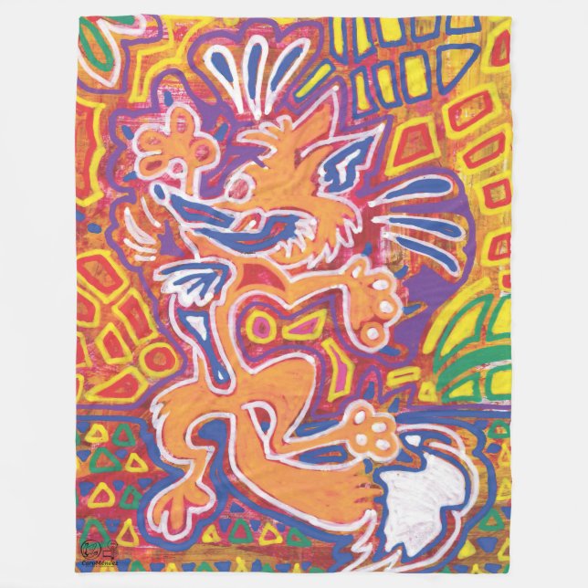 Manta Polar Ilustración de Mola2 (Anverso)