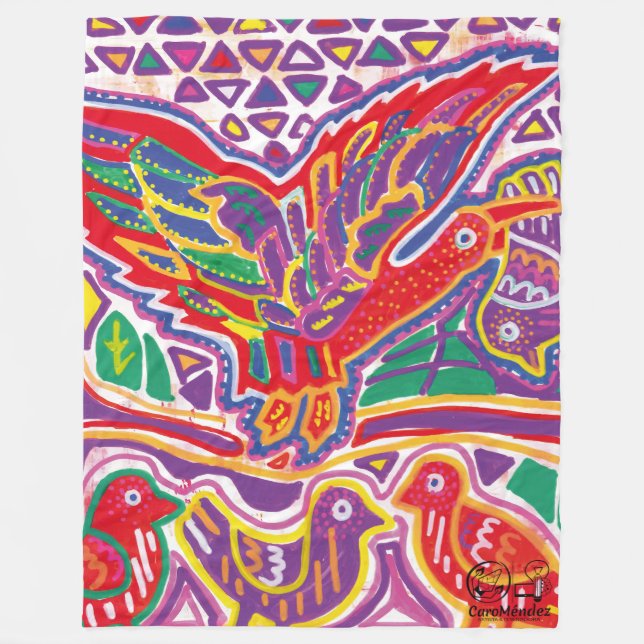 Manta Polar  Ilustración de Mola3 (Anverso)