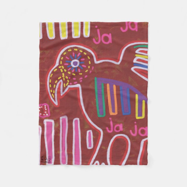 Manta Polar Ilustración de Mola4 (Anverso)