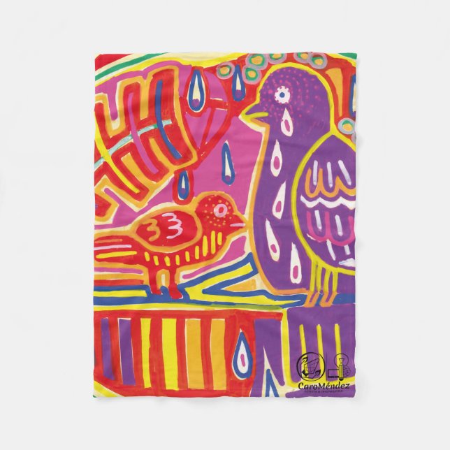 Manta Polar  Ilustración de Mola5 (Anverso)