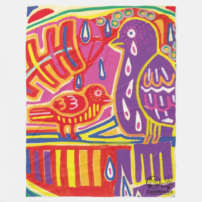 Manta Polar  Ilustración de Mola5 (Anverso)