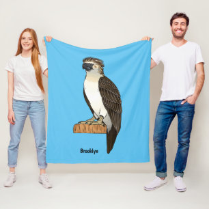Manta Polar Ilustracion de personalizado de aves águilas de Fi