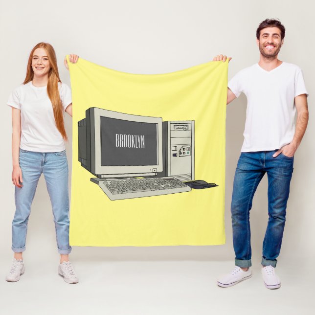 Manta Polar Ilustracion de personalizado de equipos (In situ)