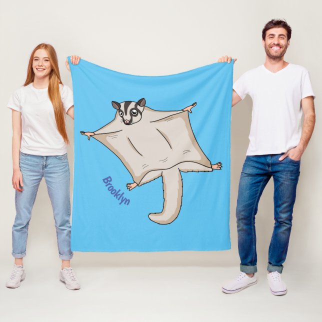 Manta Polar Ilustracion de personalizado de planeador de azúca (In situ)