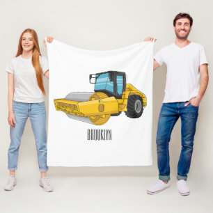Manta Polar Ilustracion de personalizado de rodillos de carret