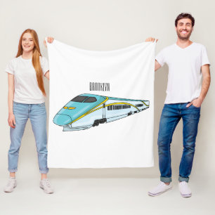 Manta Polar Ilustracion de personalizado de trenes de alta vel