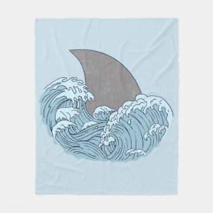 Manta Polar Ilustracion de tiburón
