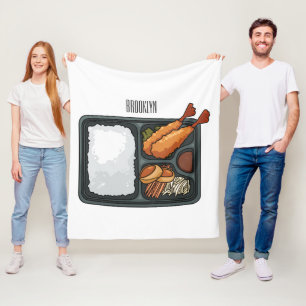 Manta Polar Ilustracion personalizado Bento
