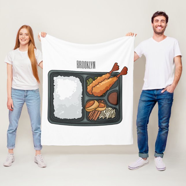 Manta Polar Ilustracion personalizado Bento (In situ)