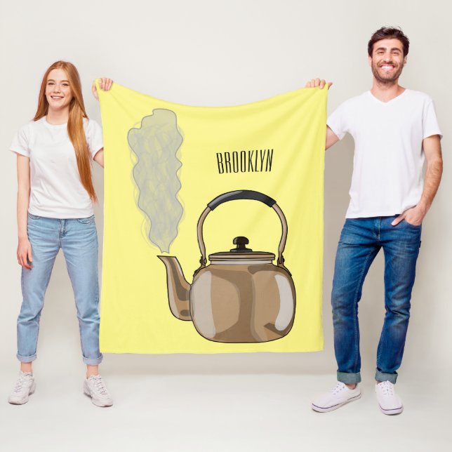 Manta Polar Ilustracion personalizado de estopa o hervidor de  (In situ)