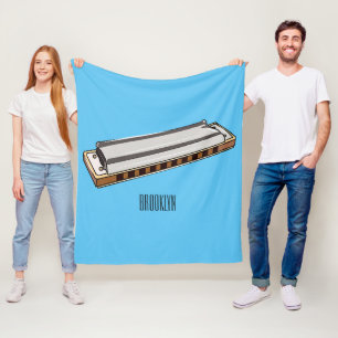 Manta Polar Ilustracion personalizado de Harmonica
