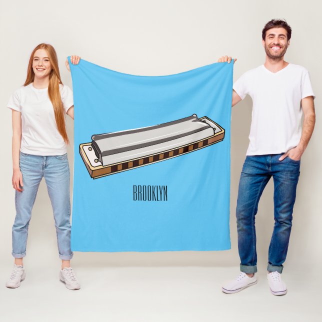 Manta Polar Ilustracion personalizado de Harmonica (In situ)