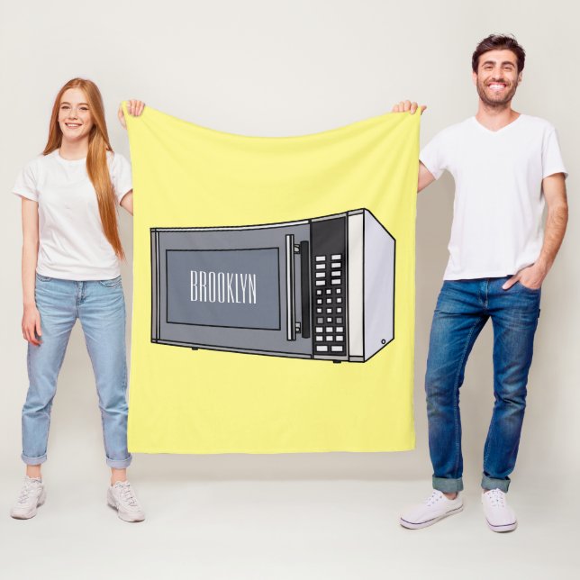 Manta Polar Ilustracion personalizado de microondas (In situ)