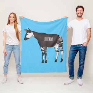 Manta Polar Ilustracion personalizado de Okapi