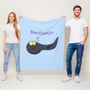 Manta Polar Ilustracion personalizado de renacuajo divertido