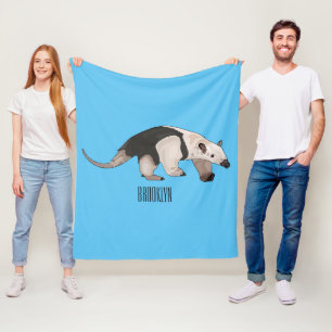 Manta Polar Ilustracion personalizado de Tamandua