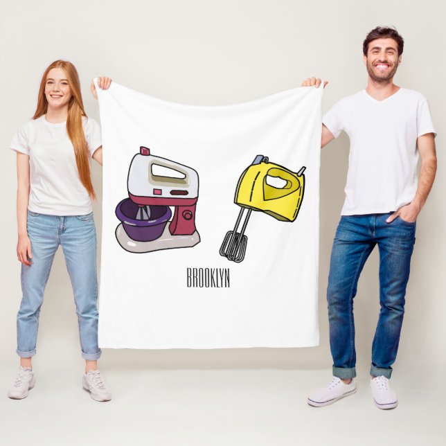 Manta Polar Ilustracion personalizado mezclador (In situ)